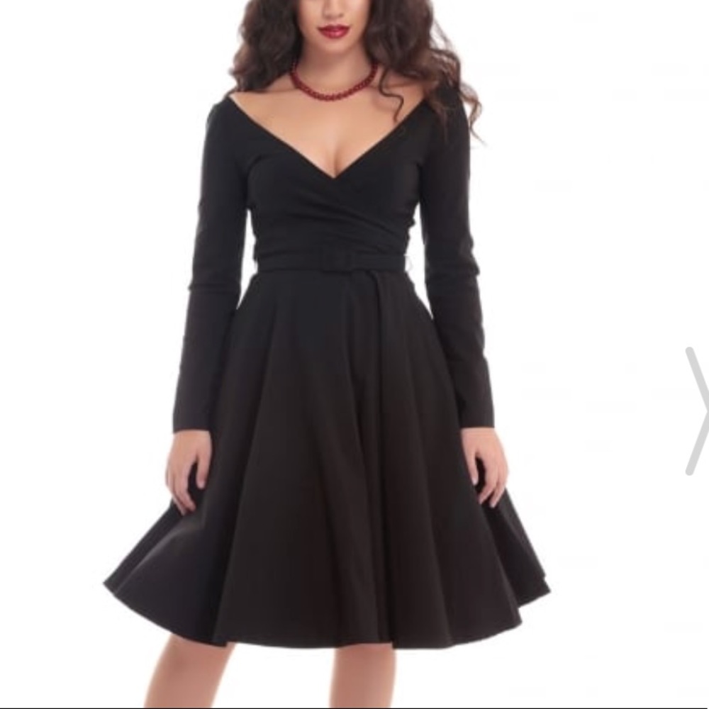 Nikki Doll Pinup swing dress by Collectif